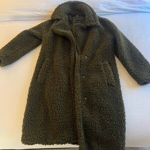 Lucky Brand Olive Teddy Jacket